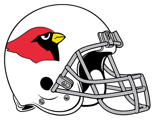 Ball State Cardinals 1971-1984 Helmet Logo iron on transfers for fabric